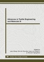 Cover: Advances in Textile Engineering and Materials III - Trans Tech Publications Ltd