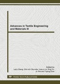 Cover: Advances in Textile Engineering and Materials III - Trans Tech Publications Ltd