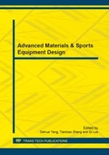 Cover: Advanced Materials & Sports Equipment Design - Trans Tech Publications Ltd