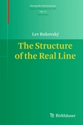 Cover: The Structure of the Real Line - Birkh&auml;user