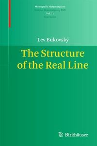 Enlarge image Cover: The Structure of the Real Line - Birkhäuser