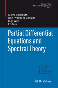 Abbildung von: Partial Differential Equations and Spectral Theory - Birkhäuser