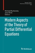 Cover: Modern Aspects of the Theory of Partial Differential Equations - Birkh&auml;user