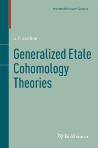 Abbildung von: Generalized Etale Cohomology Theories - Birkhäuser