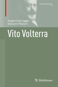 Abbildung von: Vito Volterra - Birkhäuser