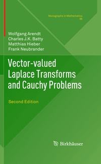 Abbildung von: Vector-valued Laplace Transforms and Cauchy Problems - Birkhäuser