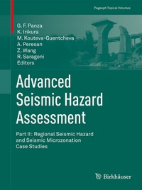 Enlarge image Cover: Advanced Seismic Hazard Assessment - Birkhäuser
