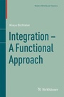 Cover: Integration - A Functional Approach - Birkhäuser Verlag GmbH