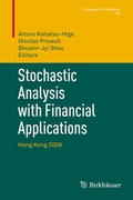 Cover: Stochastic Analysis with Financial Applications - Birkh&auml;user