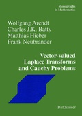 Cover: Vector-valued Laplace Transforms and Cauchy Problems - Birkh&auml;user Verlag GmbH