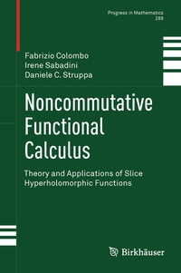 Enlarge image Cover: Noncommutative Functional Calculus - Birkhäuser