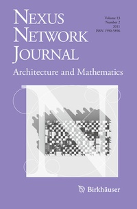Enlarge image Cover: Nexus Network Journal 13,2 - Birkhäuser