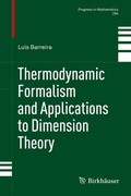 Cover: Thermodynamic Formalism and Applications to Dimension Theory - Birkh&auml;user