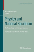 Cover: Physics and National Socialism - Birkh&auml;user
