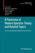 Cover: A Panorama of Modern Operator Theory and Related Topics - Birkh&auml;user