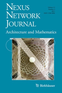 Enlarge image Cover: Nexus Network Journal 13,3 - Birkhäuser