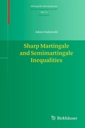 Cover: Sharp Martingale and Semimartingale Inequalities - Birkh&auml;user