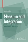 Cover: Measure and Integration - Birkh&auml;user