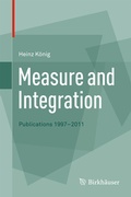 Cover: Measure and Integration - Birkh&auml;user