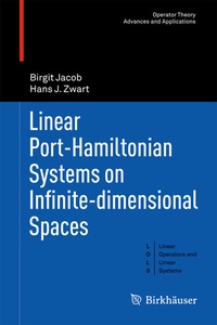 Abbildung von: Linear Port-Hamiltonian Systems on Infinite-dimensional Spaces - Birkhäuser