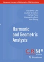 Cover: Harmonic and Geometric Analysis - Birkhäuser