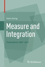 Cover: Measure and Integration - Birkh&auml;user