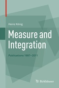 Cover: Measure and Integration - Birkh&auml;user