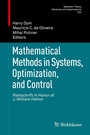 Cover: Mathematical Methods in Systems, Optimization, and Control - Birkhäuser