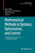 Cover: Mathematical Methods in Systems, Optimization, and Control - Birkh&auml;user