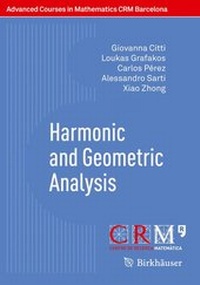 Enlarge image Cover: Harmonic and Geometric Analysis - Birkhäuser Verlag GmbH
