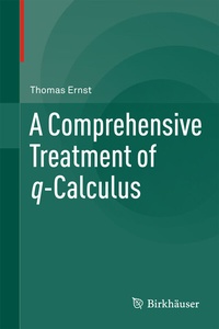 Abbildung von: A Comprehensive Treatment of q-Calculus - Birkhäuser