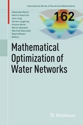 Cover: Mathematical Optimization of Water Networks - Birkh&auml;user