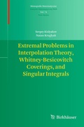 Cover: Extremal Problems in Interpolation Theory, Whitney-Besicovitch Coverings, and Singular Integrals - Birkh&auml;user