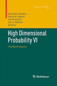 Enlarge image Cover: High Dimensional Probability VI - Birkhäuser