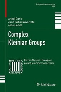 Enlarge image Cover: Complex Kleinian Groups - Birkhäuser Verlag GmbH