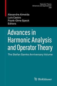 Abbildung von: Advances in Harmonic Analysis and Operator Theory - Birkhäuser