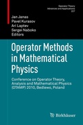 Cover: Operator Methods in Mathematical Physics - Birkh&auml;user