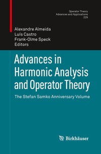 Enlarge image Cover: Advances in Harmonic Analysis and Operator Theory - Birkhäuser