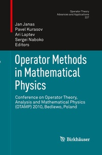 Enlarge image Cover: Operator Methods in Mathematical Physics - Birkhäuser