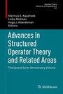 Cover: Advances in Structured Operator Theory and Related Areas - Birkhäuser Verlag GmbH