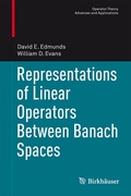 Cover: Representations of Linear Operators Between Banach Spaces - Birkh&auml;user