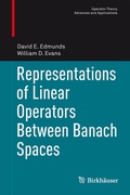 Cover: Representations of Linear Operators Between Banach Spaces - Birkh&auml;user