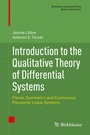 Cover: Introduction to the Qualitative Theory of Differential Systems - Springer