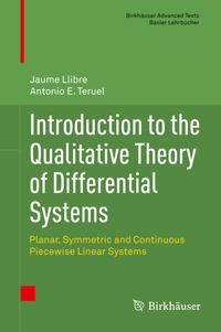 Enlarge image Cover: Introduction to the Qualitative Theory of Differential Systems - Springer