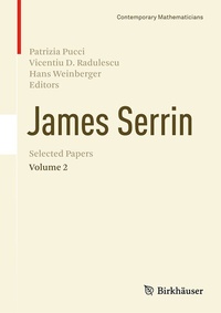 Abbildung von: James Serrin. Selected Papers - Birkhäuser