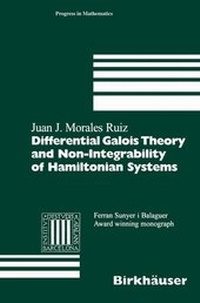 Abbildung von: Differential Galois Theory and Non-Integrability of Hamiltonian Systems - Birkhäuser