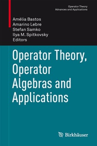 Abbildung von: Operator Theory, Operator Algebras and Applications - Birkhäuser