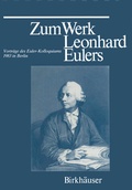 Cover: Zum Werk Leonhard Eulers - Birkh&auml;user