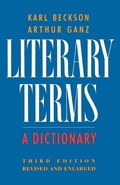 Cover: Literary Terms - Farrar, Straus and Giroux