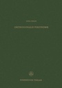 Cover: Orthogonale Polynome - Birkh&auml;user